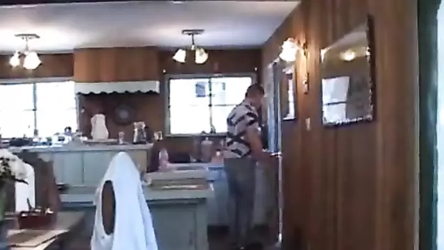 Skinny Asian wife cheats on her husband with a neighbor